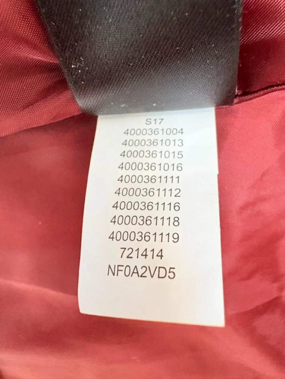 The North Face DryVent Hooded Rain Jacket Red Men’s XXL